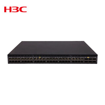 华三（H3C）S6800-54QF以太网交换机（含4个40G多模光模块  24个万兆多模模块 冗余电源 风扇安装服务）