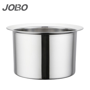 巨博（JOBO）不锈钢油缸22cm 直身漏油锅油盆沥油缸猪油罐佐料桶调味缸
