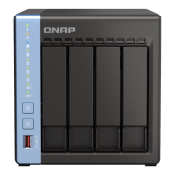 威联通（QNAP）TS-464C 宇宙魔方 四核心器网络存储服务器内置双M.2插槽NAS私有云（含硬盘10T*4）