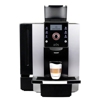 咖乐美（KALERM）K60L现磨商用全自动咖啡机办公室意式美式自动上水 银色