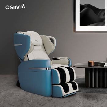 OSIM傲胜 李现同款按摩椅 家用全身多功能高端智能按摩椅 四轨双芯 OS-880大天王3代 远黛蓝