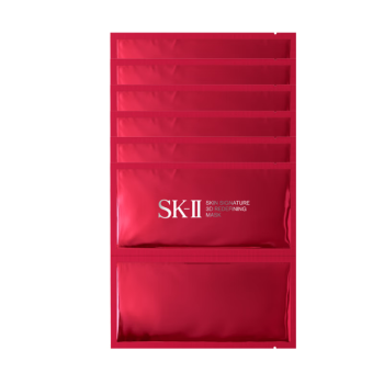 SK-II活肤紧颜双面膜6片装抗皱sk2护肤品套装化妆品全套skii生日礼物