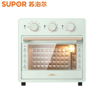 苏泊尔（SUPOR）家用智能多功能电烤箱 可视空气炸锅空气炸烤箱智能迷你小型多功能一体机烤箱OJ15AK01