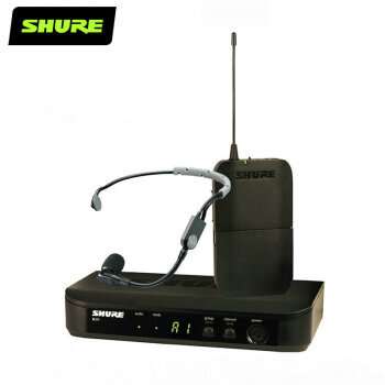 SHURE 舒尔 BLX14/SM35 无线头戴式电容话筒 健身耳机系统舞台表演讲耳麦教师教学耳挂麦克风