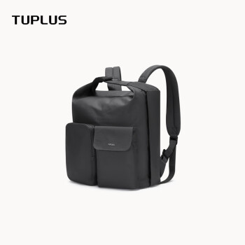途加TUPLUS 多背法旅行包时尚大容量防泼水出行双肩包 石墨灰