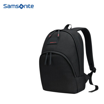 新秀丽（Samsonite）双肩包背包商务休闲书包笔记本包 BU3*09001 黑色 14英寸