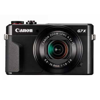 佳能（Canon）PowerShot G7X Mark II G7X2 数码相机 家用高清照相机（含128G卡+包+备电+清洁套+三脚架等）
