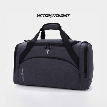 维多利亚旅行者旅行包 健身包大容量行李包手提包男女旅行袋V 7010灰色