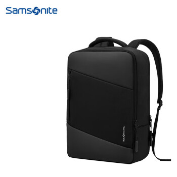 新秀丽（Samsonite）简约商务双肩电脑包 BT6*09001\n 黑色 15.6英寸