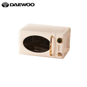 大宇（DAEWOO）微波炉DY-WB02微波炉家用小型迷你转盘光波炉高颜值微 DY-WB02A纳瓦白(微烤一体)