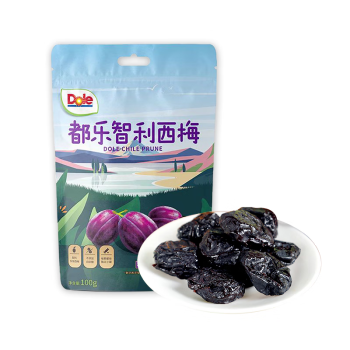 都乐（DOLE）智利西梅100g 0添加 蜜饯果干果脯 高膳食纤维  孕妇儿童休闲零食