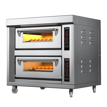 乐创（lecon）商用烤箱大型专业电烤箱大容量 披萨面包蛋糕月饼烘焙烤箱商用二层二盘 LC-KS202（免费安装）