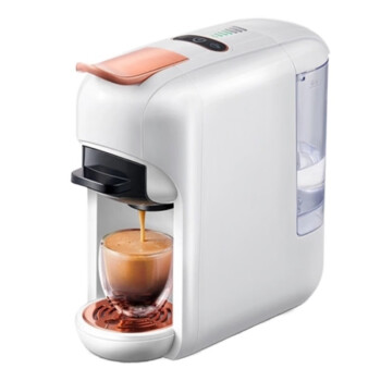 mnkuhg  胶囊咖啡机小型全自动意式浓缩一体机办公室商用   【MK-606五合一】白色