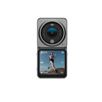 大疆 DJI Action 2 Osmo 灵眸运动相机 小型 磁吸可穿戴 4K vlog DJI Action 2 双屏套装