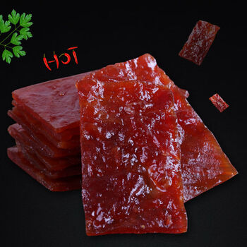 (每满28减10)猪肉脯片蜜汁味散装肉干儿童休闲零食【精美手提礼盒】