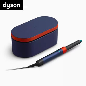 戴森（DYSON）多功能美发棒Airwrap Complete多功能造型器空气卷发棒HS05蓝彩朱红色长发版