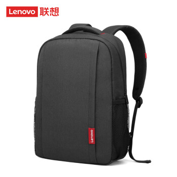 Lenovo 联想 电脑包双肩包笔记本背包男适用13.3-15.6英寸拯救者游戏本轻薄本小新 通勤大容量 黑色 Q3