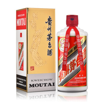 茅台（MOUTAI）贵州茅台飞天53度 酱香型白酒 500ML 单瓶装