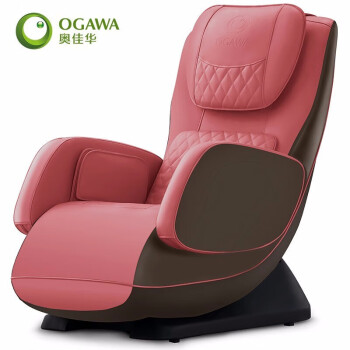 奥佳华 OGAWA 按摩椅 太空舱多功能智能电动mini按摩沙发 花漾红 OG-5518