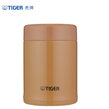 虎牌（TIGER）焖烧杯迷你袖珍保温保冷杯汤粥杯多彩250ml MCA-B25C 奶茶色TM