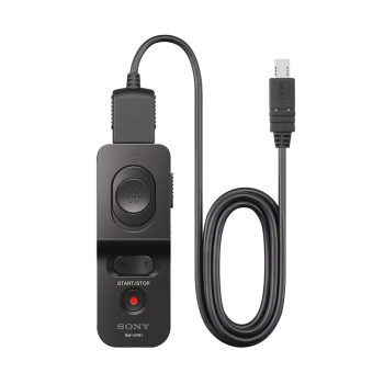 索尼（SONY）RM-VPR1 遥控器/快门线支持变焦和快门锁定 适用索尼微单/部分摄像机/部分数码相机 