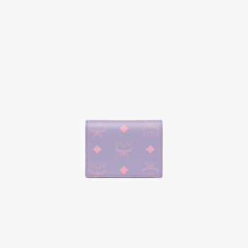 MCM AREN系列紫色钱包 MYSDSTA01U7001