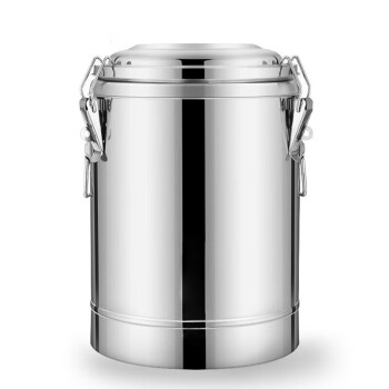 纳天丽家用商用保温家电配件 不锈钢保温桶大容量汤桶保温饭桶304不锈钢 无龙头30L