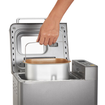 东菱（Donlim）面包机 全自动和面机 家用揉面机 可预约智能双撒果料 高成功率烤面包机DL-4705