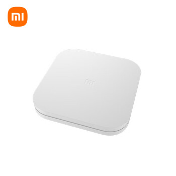 小米（MI）盒子4S wifi双频 智能网络电视机顶盒 安卓网络盒子 高清网络播放器 HDR 无线投屏 白色