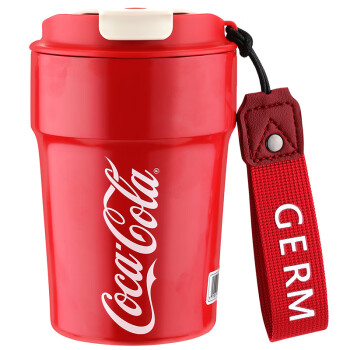 格沵（germ）可口可乐联名咖啡杯390ML（红色）GE-CK22AW-DB14-1
