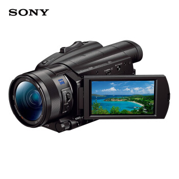 索尼（SONY）FDR-AX700专业数码摄像机 vlog相机/家用/直播/4K HDR 高清视频含256G卡+包+脚架+读卡器+清洁套装