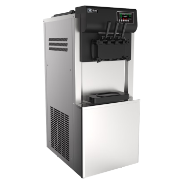 圣托（Shentop）冰淇淋机商用冰激凌机雪糕机炒酸奶甜筒机冰棒机全自动奶茶店立式冰激淋机 STLX-QD3