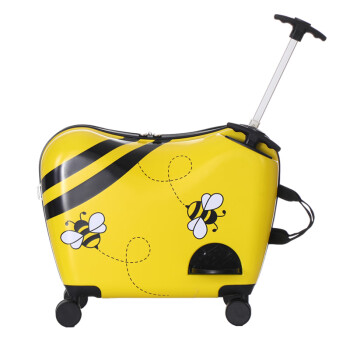 OOPS瑞士品牌骑行拉杆箱儿童旅行箱小孩可坐骑行李箱万向轮皮箱可登机