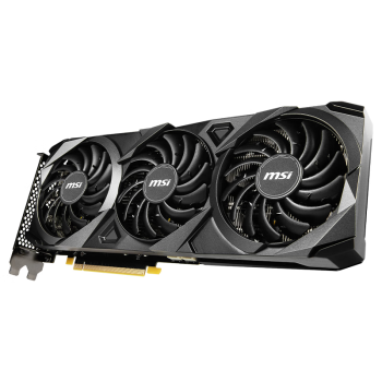 微星（MSI）万图师 GeForce RTX 3060 VENTUS 3X 12G OC 超频版 三风扇 次旗舰 电竞游戏设计专业电脑显卡