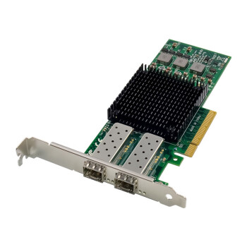 来采 ST7321 PCIe x8 BCM57810双口10G SFP28光纤LC服务器 网卡