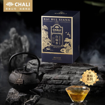 茶里（ChaLi） 黑标乌龙茶系列-白瑞香盒装30g 潮州单丛茶叶茶包 茶叶礼盒（共12包）