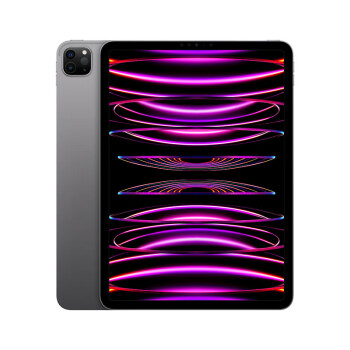 Apple iPad Pro 12.9英寸(第 6 代)平板电脑 2022年款(128G WLAN版/M2芯片/MNXP3CH/A) 深空灰色