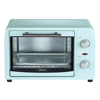 美的（Midea）烤箱 小烤箱上下石英管均匀烘焙12L多功能迷你烤箱 PT12B0 淡雅绿