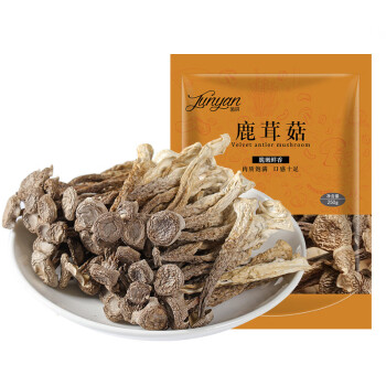菌妍 鹿茸菇干鹿茸菌菇干货煲汤材料云南特产250克/袋