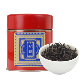 巧匠喜红茶茶叶 政和工夫小种红茶散茶罐装 品鉴装50g