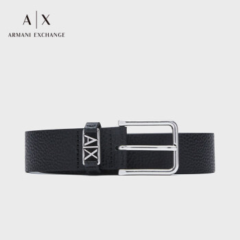 阿玛尼ARMANI EXCHANGE【礼物】24春夏AX男士字母带圈针扣腰带