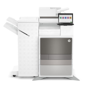 惠普(HP) E87740z A3彩色激光管理型高速数码复合机 打印复印扫描 40页/分钟+第三四纸盒+小册了装订器