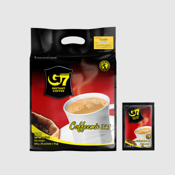 G7三合一速溶咖啡800g(16克×50包) 越南进口