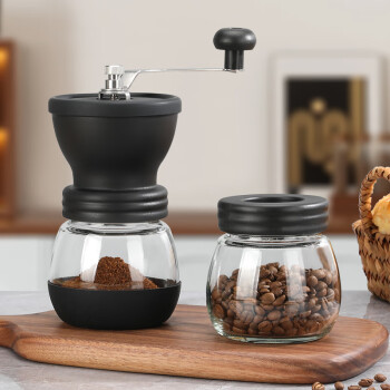 Mongdio磨豆机 手摇咖啡机 咖啡豆研磨机 手磨咖啡机研磨