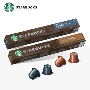 星巴克(Starbucks)  浓遇胶囊咖啡20粒装黑咖啡【特选综合+浓缩烘焙】\t