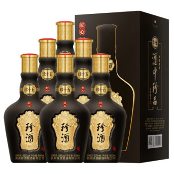 珍酒珍十五匠心版 53度500ml*6 整箱装 2021-2022年 1号会员店