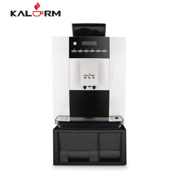 咖乐美（KALERM）咖啡机白色1602Pro 商家用办公室全自动研磨一体咖啡机液晶屏显示