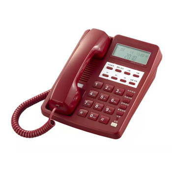 鲲军 HCD28(3)P/TSD  红色 政务电话机