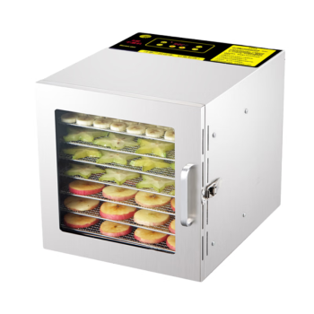 NGNLW  水果烘干机用商用食品干果机果蔬宠物肉溶豆鱼干小型食物风干机 8层升级款干果机