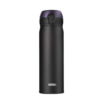 膳魔师（THERMOS）保温杯500ml男女士车载不锈钢系列保温保冷杯JNL-502 ALB 磨砂黑
